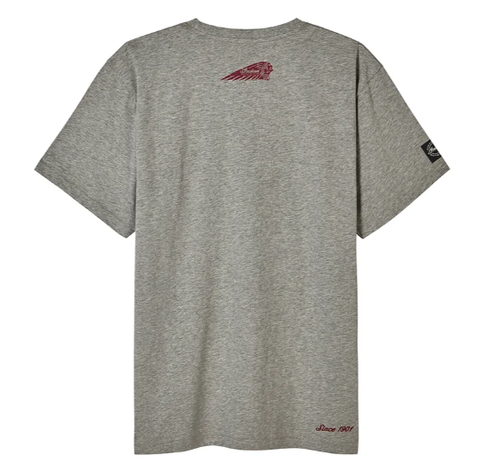 NEW Indian Motorcycle American Flag Bikes T-Shirt Gray XXL 286667812