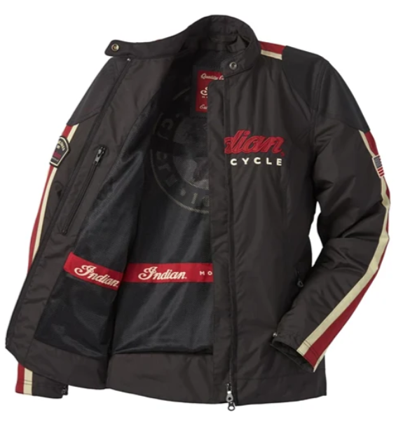 Indian Motorcycle Women's 1901 V2 Riding Jacket Large 286095806