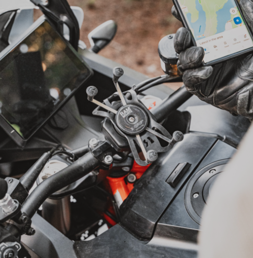 RAM X-Grip Vibe-Safe L Phone Mount Small Tough-Claw 71-7067