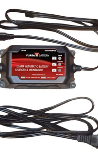 NEW Yuasa 1.2-Amp 12V Battery Charger Maintainer 49-1103
