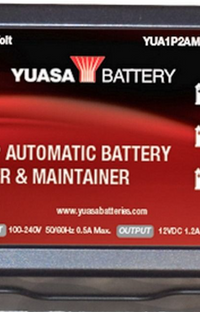 NEW Yuasa 1.2-Amp 12V Battery Charger Maintainer 49-1103
