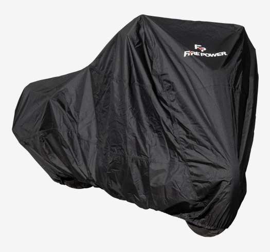 NEW Elite Series Motorcycle Cover Large Black Waterproof UV 56-08001L