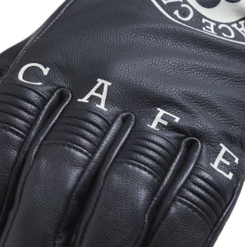Triumph Ace Cafe Motorcycle Leather Gloves XXXL MGVS23808-XXXL