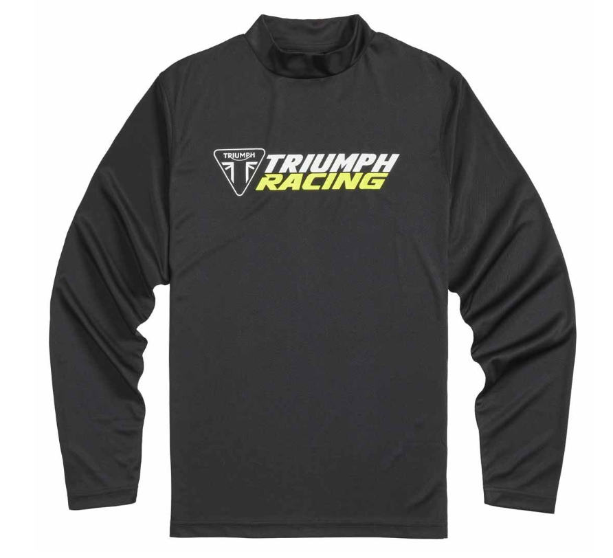 Triumph Racing Rapid Dry Comfort Long Sleeve Tee XL MTLS25115-XL