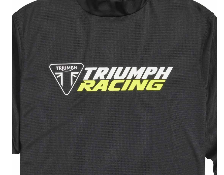 Triumph Racing Rapid Dry Comfort Long Sleeve Tee XL MTLS25115-XL