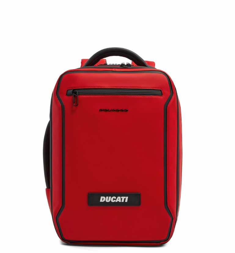 NEW OEM Ducati D-Piquadro Lock Red Backpack 987805094 Ducati Corse