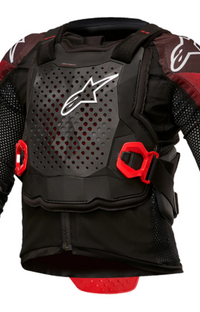 Alpinestars Bionic Tech Youth Body Armor S/M Black White Red 27011258
