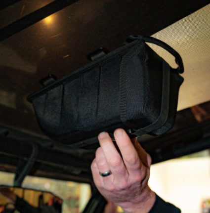 RAVEK Trail Vault Pouch Black Universal UTV Storage Bag 3540-0096