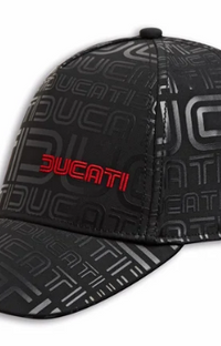 Ducati Tomorrow Cap Black 3D Embroidered Baseball Hat 987711371
