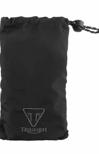 Triumph Black Foldable Packable Hat Adjustable Mesh Cap MCAS24307
