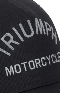 Triumph Black Coast Trucker Hat Mesh Snapback Cap Black MCAS20313
