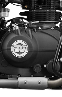 Royal Enfield Black Large Engine Guards Scram 411 Himalayan 411 Mild Steel 1990205
