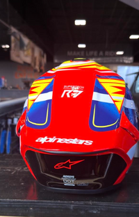 NEW Alpinestars S-R7 LE Taiyo Furusato Helmet Large DOT ECE 22.06
