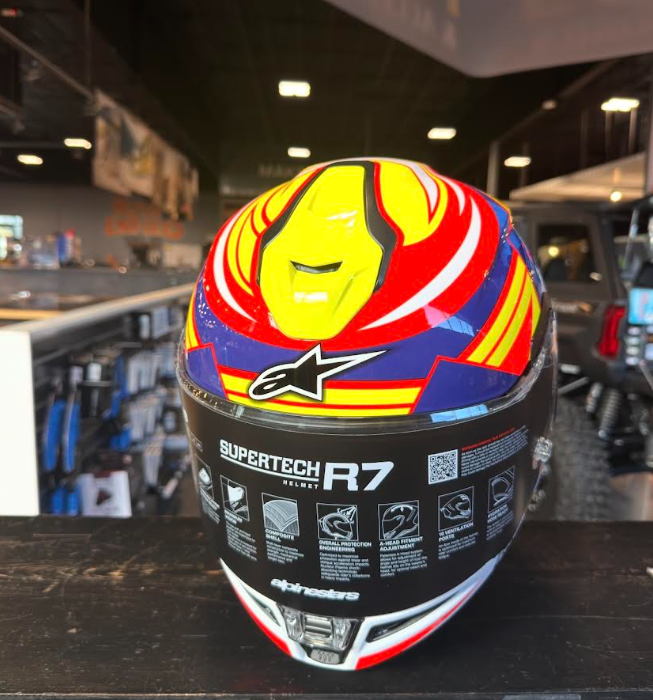 NEW Alpinestars S-R7 LE Taiyo Furusato Helmet Large DOT ECE 22.06