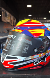 NEW Alpinestars S-R7 LE Taiyo Furusato Helmet Large DOT ECE 22.06
