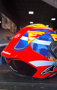 NEW Alpinestars S-R7 LE Taiyo Furusato Helmet Large DOT ECE 22.06
