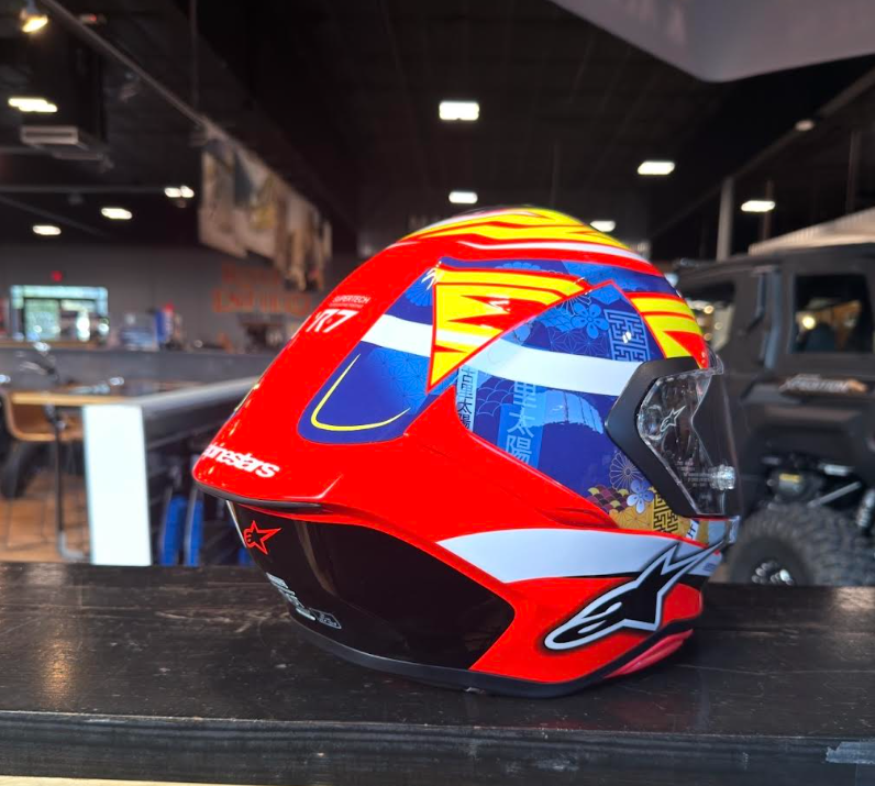 NEW Alpinestars S-R7 LE Taiyo Furusato Helmet Large DOT ECE 22.06