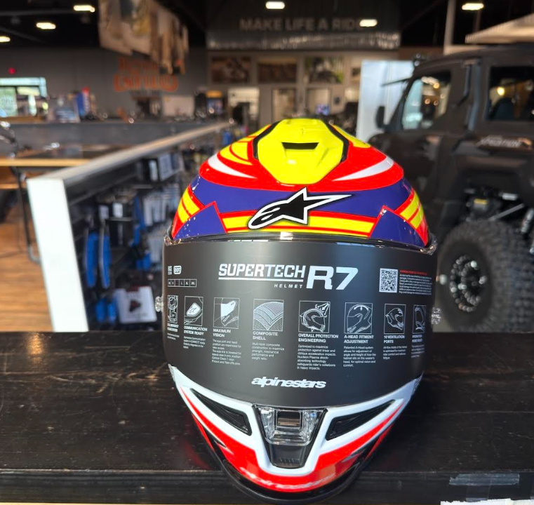 NEW Alpinestars S-R7 LE Taiyo Furusato Helmet Large DOT ECE 22.06