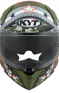 KYT R2R Assault Matte Army Green Full Face Helmet Large Y6R20005.5
