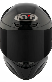 KYT TT-REVO Plain Black Glossy Full Face Helmet Medium YTTR00W6.4
