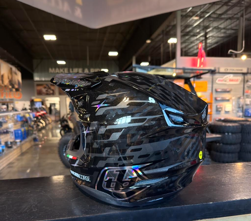 NEW Troy Lee Designs Ducati SE5 Carbon Limited Edition Motocross Helmet Size XL