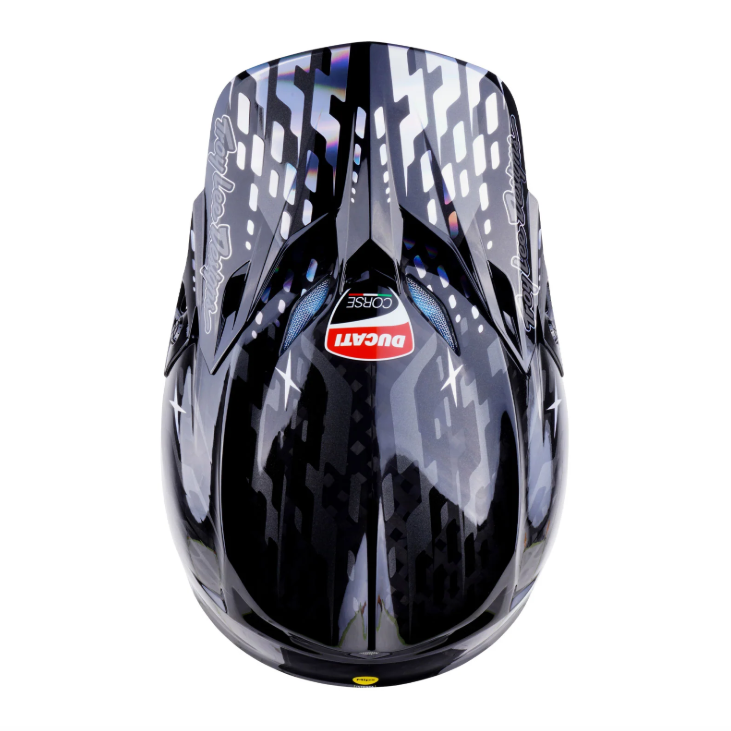 NEW Troy Lee Designs Ducati SE5 Carbon Limited Edition Motocross Helmet Size XL