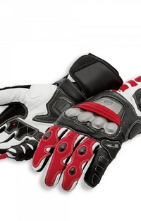 NEW Dainese Ducati Corse C5 - Leather Gloves
