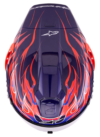 NEW Alpinestars SR10 Supertech R10 Flyte Purple Helmet In Stock