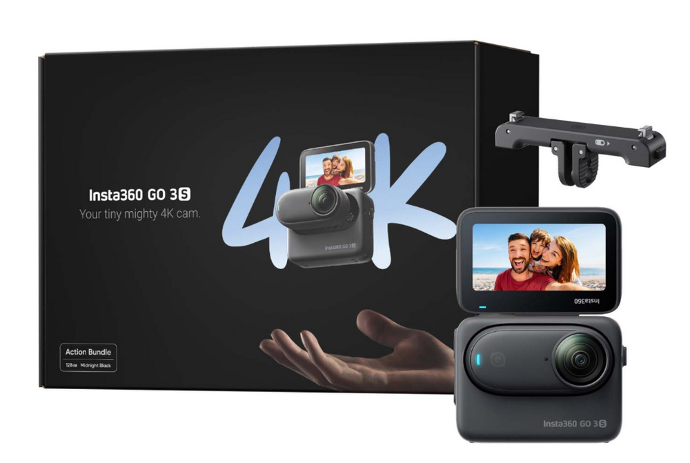 Insta360 Go3 S Action Bundle 128G Black