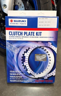 NEW OEM Suzuki GSX-R600 Clutch Plate Kit 2011-2026 Genuine 21400-36820
