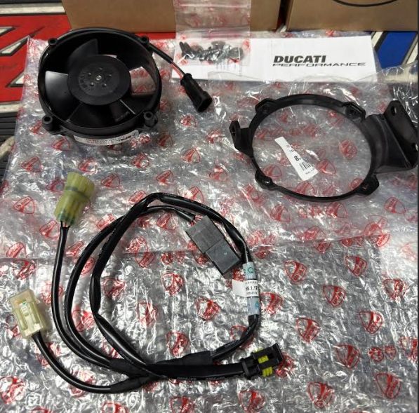 NEW OEM Ducati Desmo 450 Cooling Fan 96080251AA