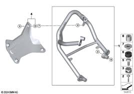 Right Engine Protection Bar - BMW-Motorrad (77145B3FDA8)