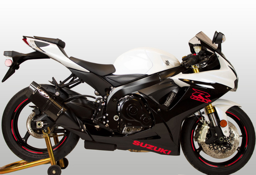 NEW M4 TECH1 Carbon Fiber Slip-On '11-'26 Suzuki GSX-R600/R750