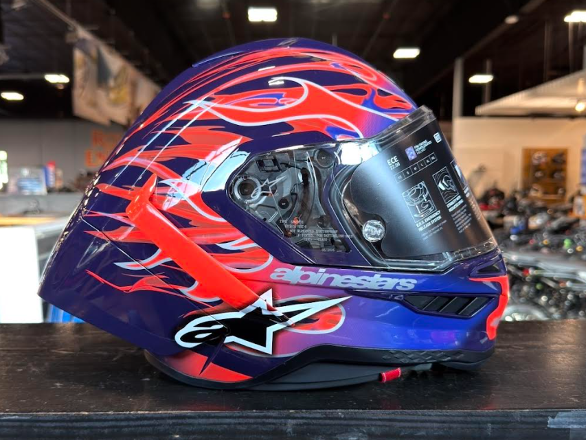 NEW Alpinestars SR10 Supertech R10 LE Flyte Purple Small Helmet