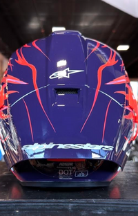NEW Alpinestars SR10 Supertech R10 LE Flyte Purple Small Helmet

