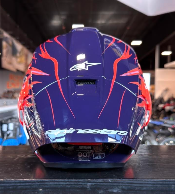 NEW Alpinestars SR10 Supertech R10 LE Flyte Purple Small Helmet