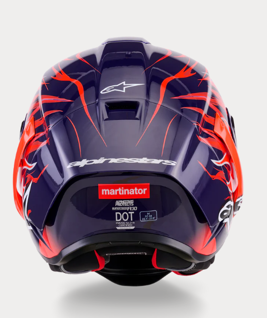 NEW Alpinestars SR10 Supertech R10 LE Flyte Purple Small Helmet