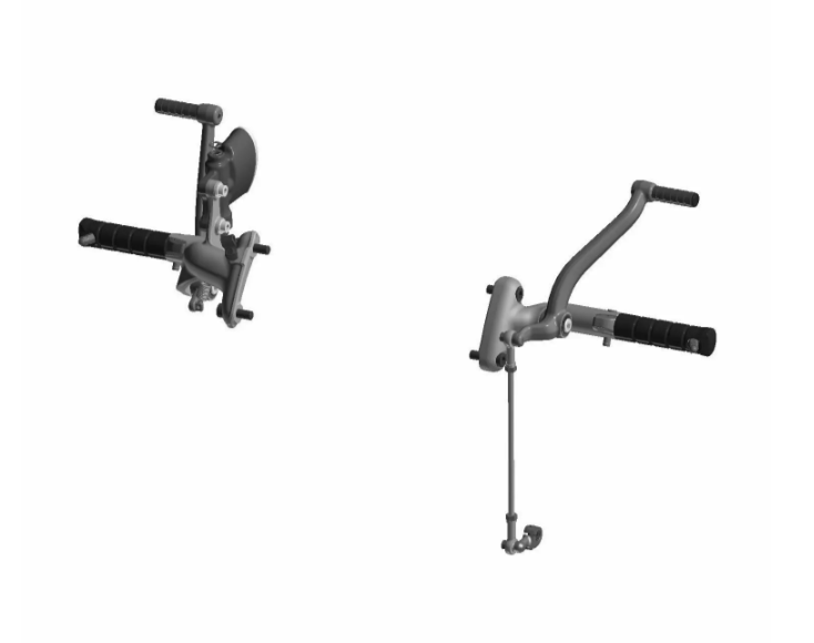 NEW Indian Chief Forward Foot Controls with Pegs 2889215-266