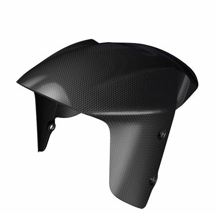 Carbon front mudguard.