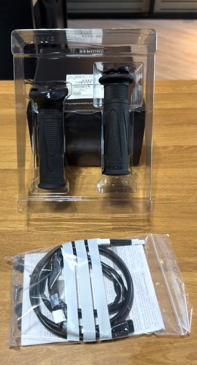 NEW OEM Triumph Multi Temp Slimeline Heated Grip Kit A9638319