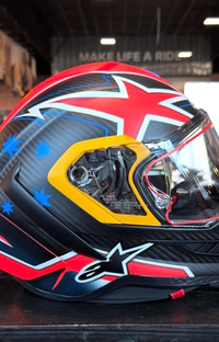 NEW In Stock Alpinestars Supertech R10 Miller LE Small Helmet
