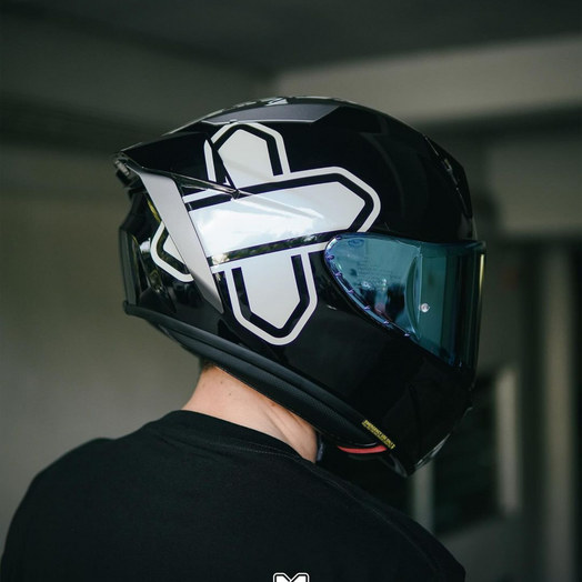 SHOEI X-Fifteen Cross Logo