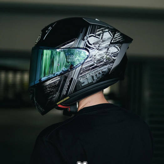 SHOEI X-Fifteen Cross Logo