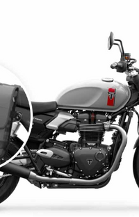 NEW OEM Triumph Speed Twin 900 Right Hand Rugged Pannier Kit A9518041
