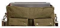 Royal Enfield Classic Messenger Bag, Adjustable & Detachable Strap - Olive
