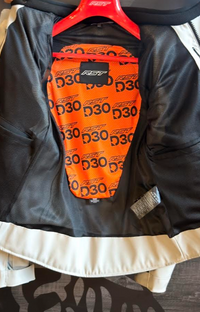 NEW RST Spectre Air D3O Textile Silver Riding Jacket Medium

