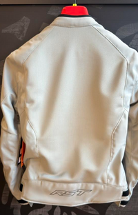 NEW RST Spectre Air D3O Textile Silver Riding Jacket Medium
