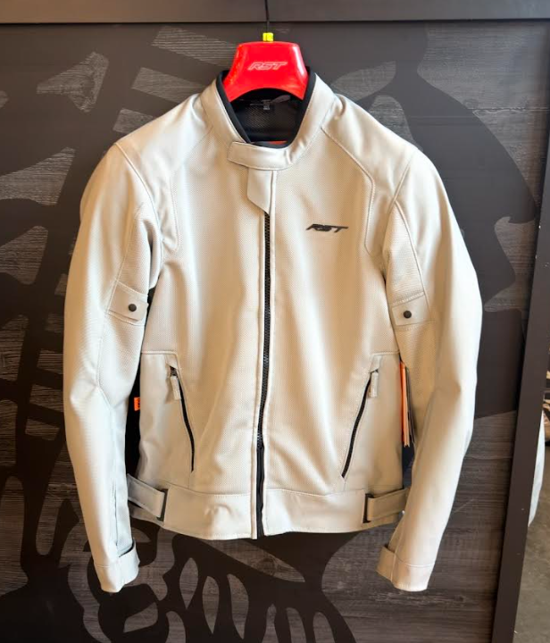 NEW RST Spectre Air D3O Textile Silver Riding Jacket Medium