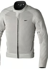NEW RST Spectre Air D3O Textile Silver Riding Jacket Medium

