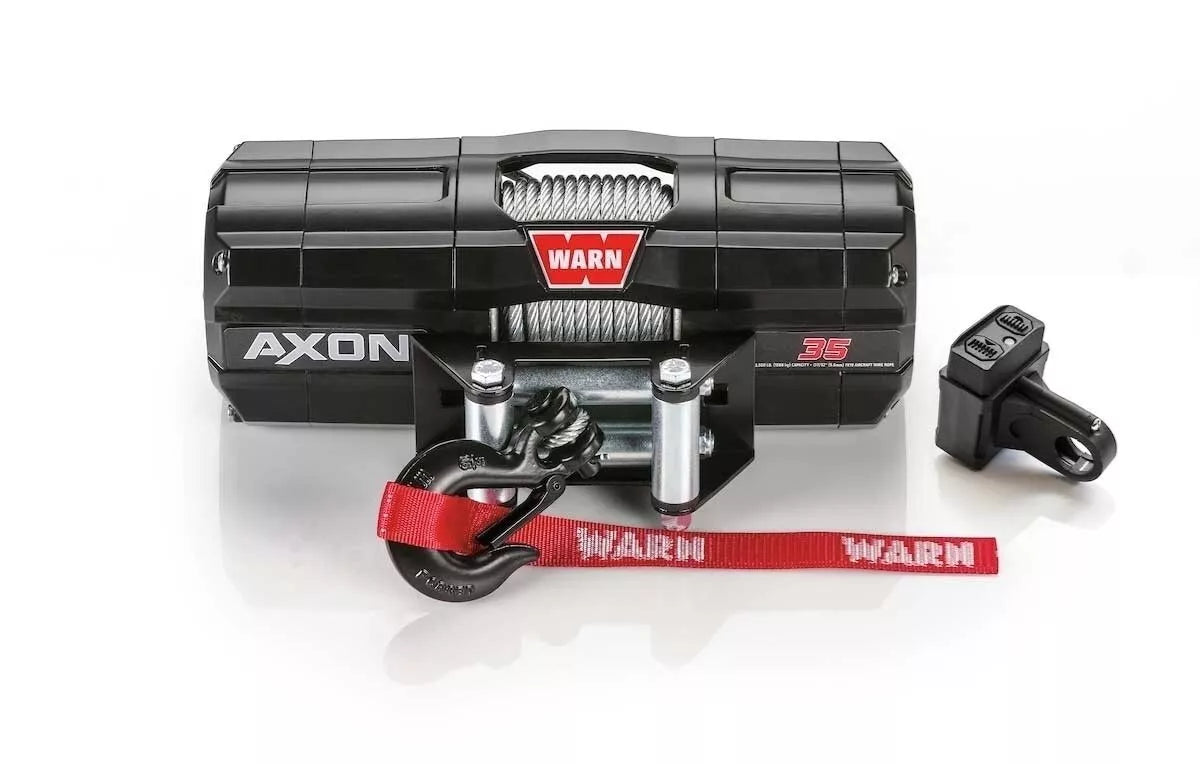 AXON 35 WARN POWERSPORT WINCH - 101135 WIRE ROPE WINCH new in stock